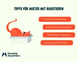 Tipps für Mieter mit Haustieren: Prüfe deinen Mietvertrag, sei rücksichtsvoll. Darf ein Vermieter Haustiere verbieten? Kommuniziere offen.