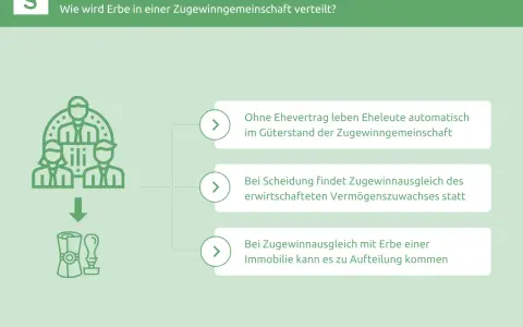 Zugewinnausgleich bei Erbe: Erbschaft kann bei Scheidung oder mit Erbe einer Immobilie aufgeteilt werden. Eltern, die Schenkungen machen, sollten dies bedenken.